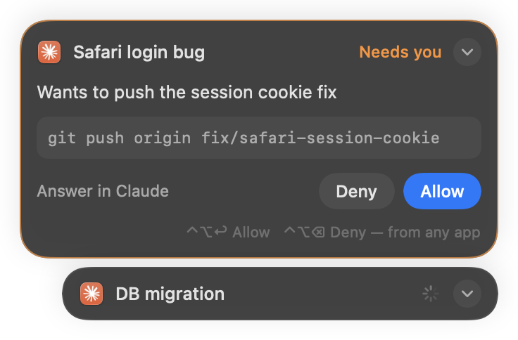 Safari login bug, needs you: wants to push the session cookie fix. Deny or Allow.